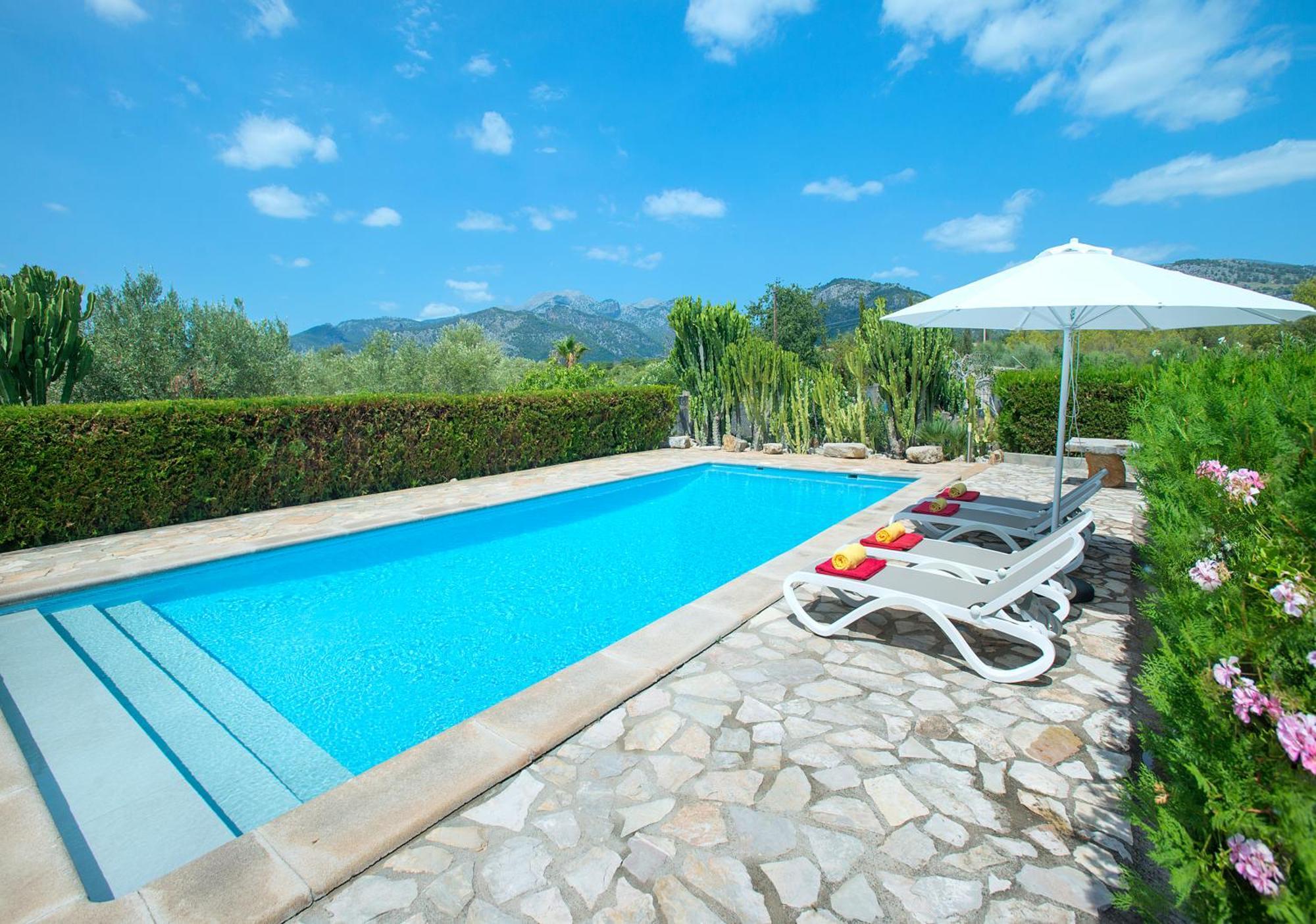 Owl Booking Villa Alqueria Alt - Fantastic Mountain Views Campanet Eksteriør billede