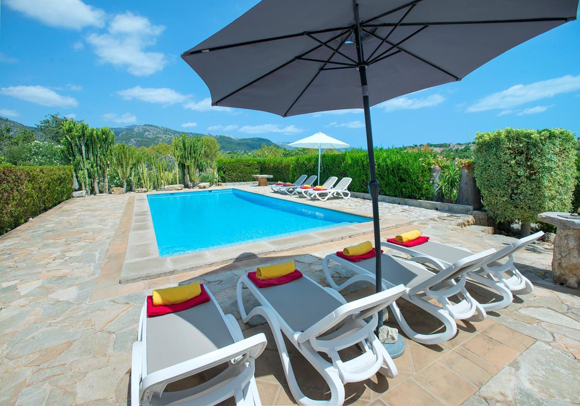 Owl Booking Villa Alqueria Alt - Fantastic Mountain Views Campanet Eksteriør billede