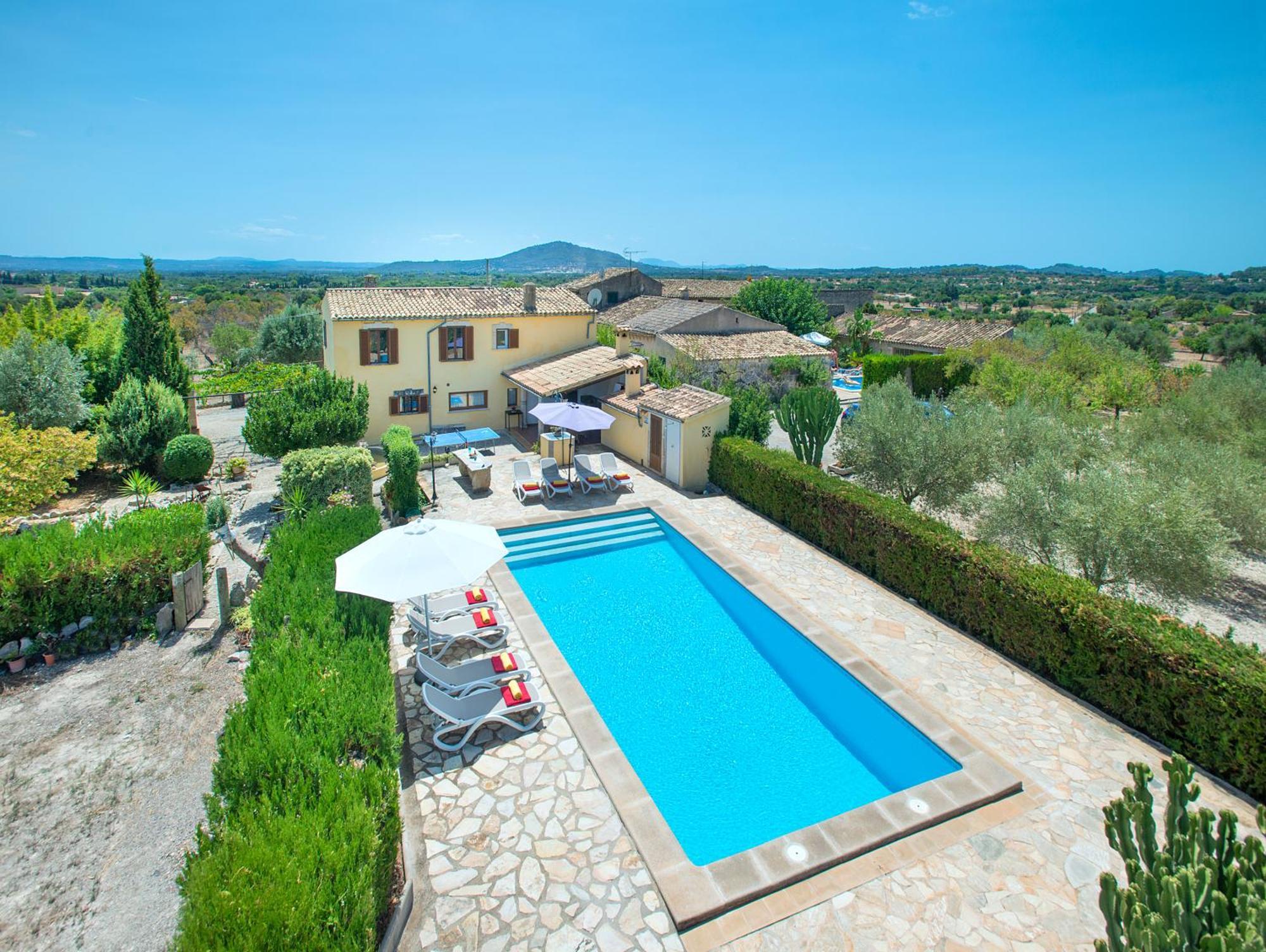 Owl Booking Villa Alqueria Alt - Fantastic Mountain Views Campanet Eksteriør billede