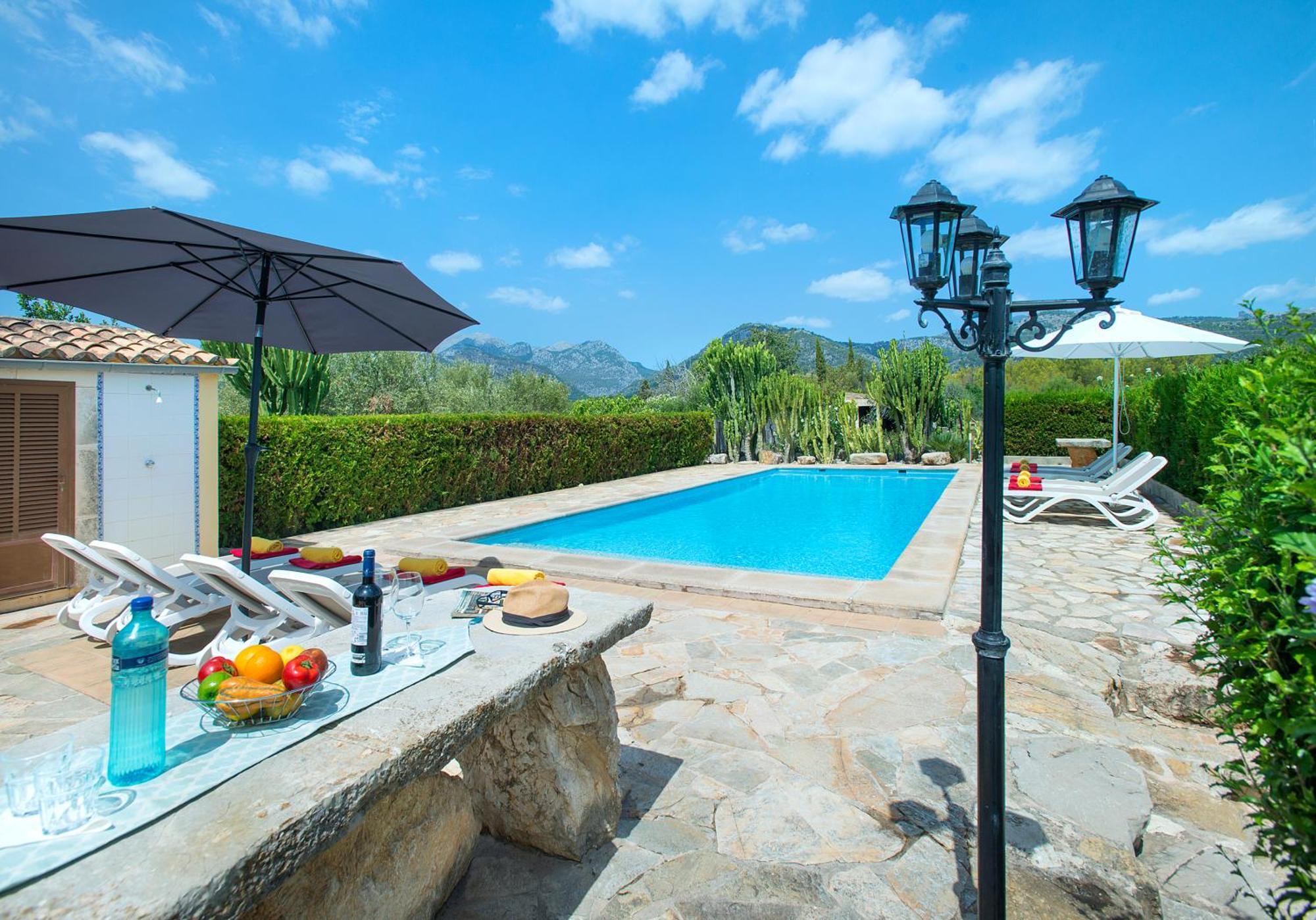 Owl Booking Villa Alqueria Alt - Fantastic Mountain Views Campanet Eksteriør billede